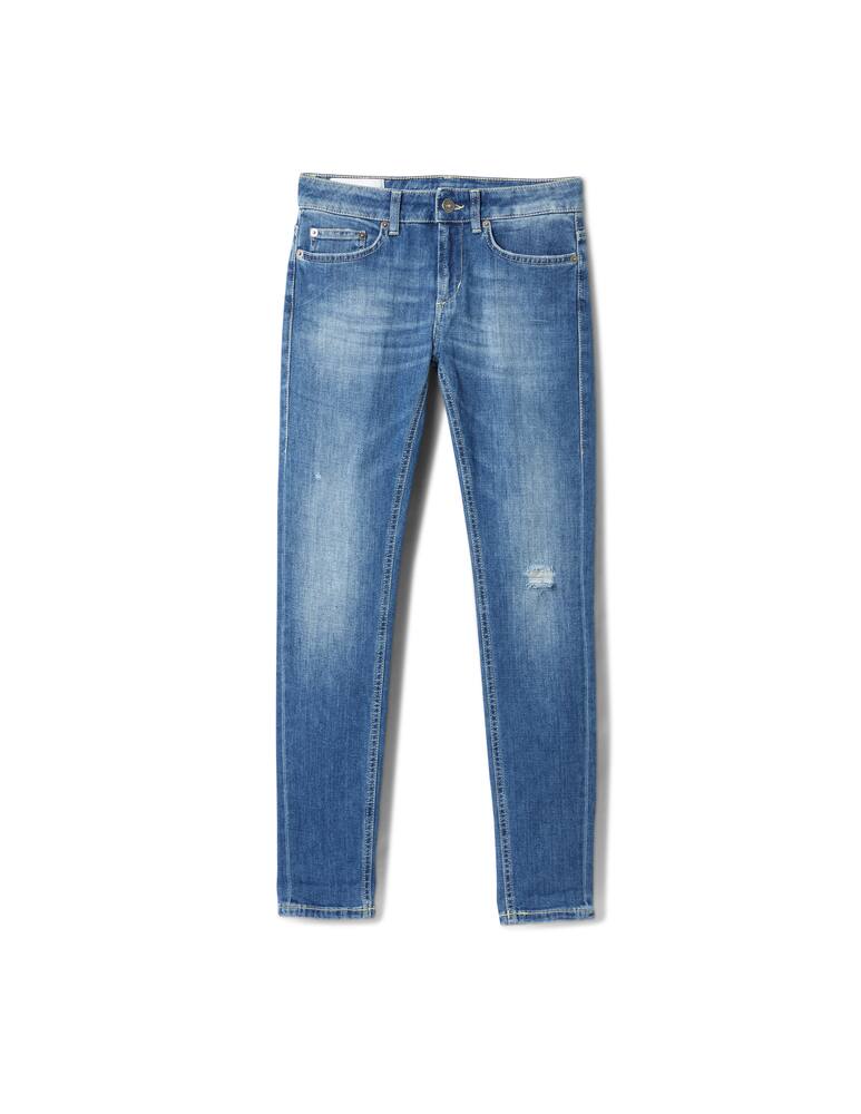rinascente Dondup Low rise skinny jeans - blue