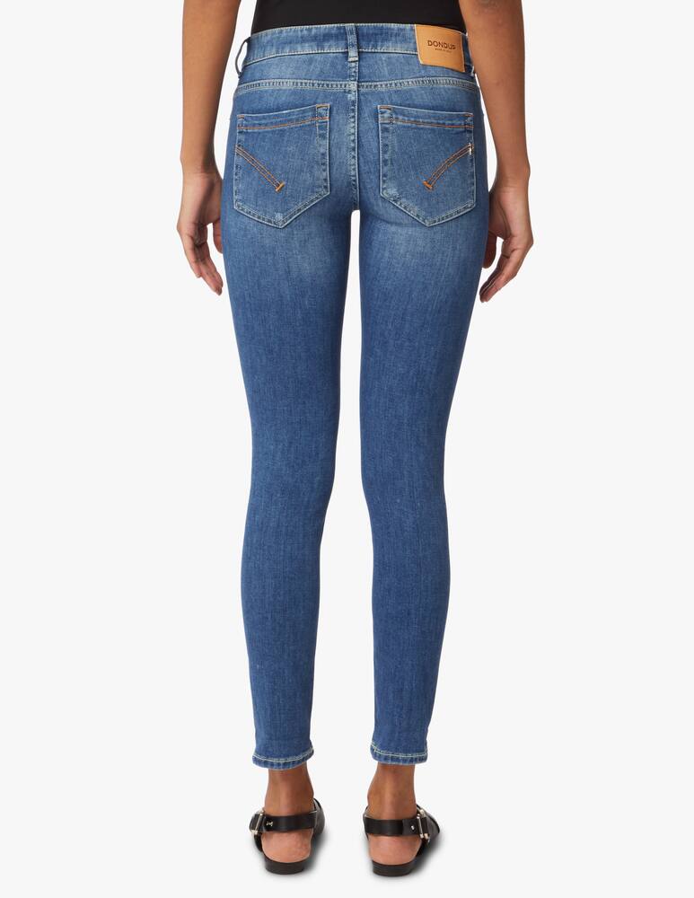 rinascente Dondup Low rise skinny jeans - blue
