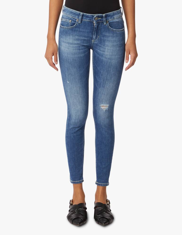 rinascente Dondup Low rise skinny jeans - blue