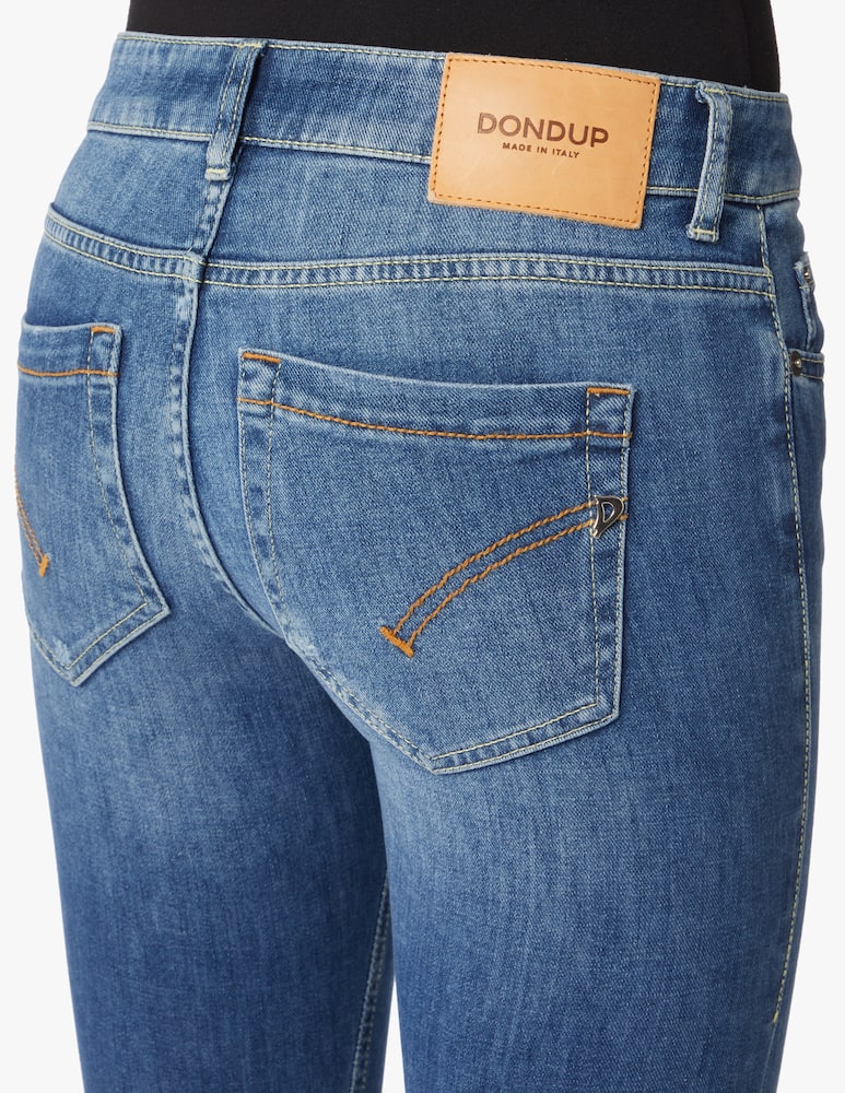 rinascente Dondup Low rise skinny jeans - blue
