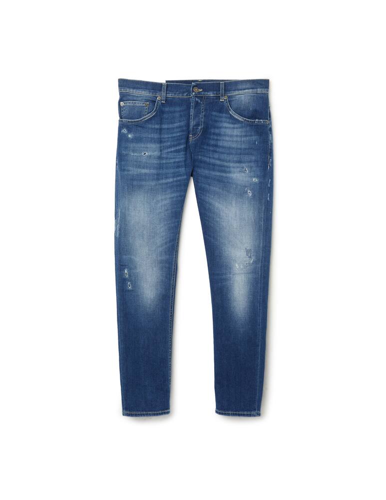 rinascente Dondup Mius ripped jeans - blue