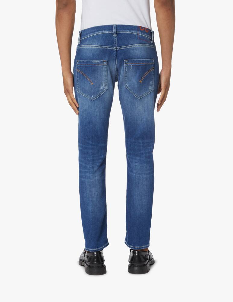 rinascente Dondup Mius ripped jeans - blue