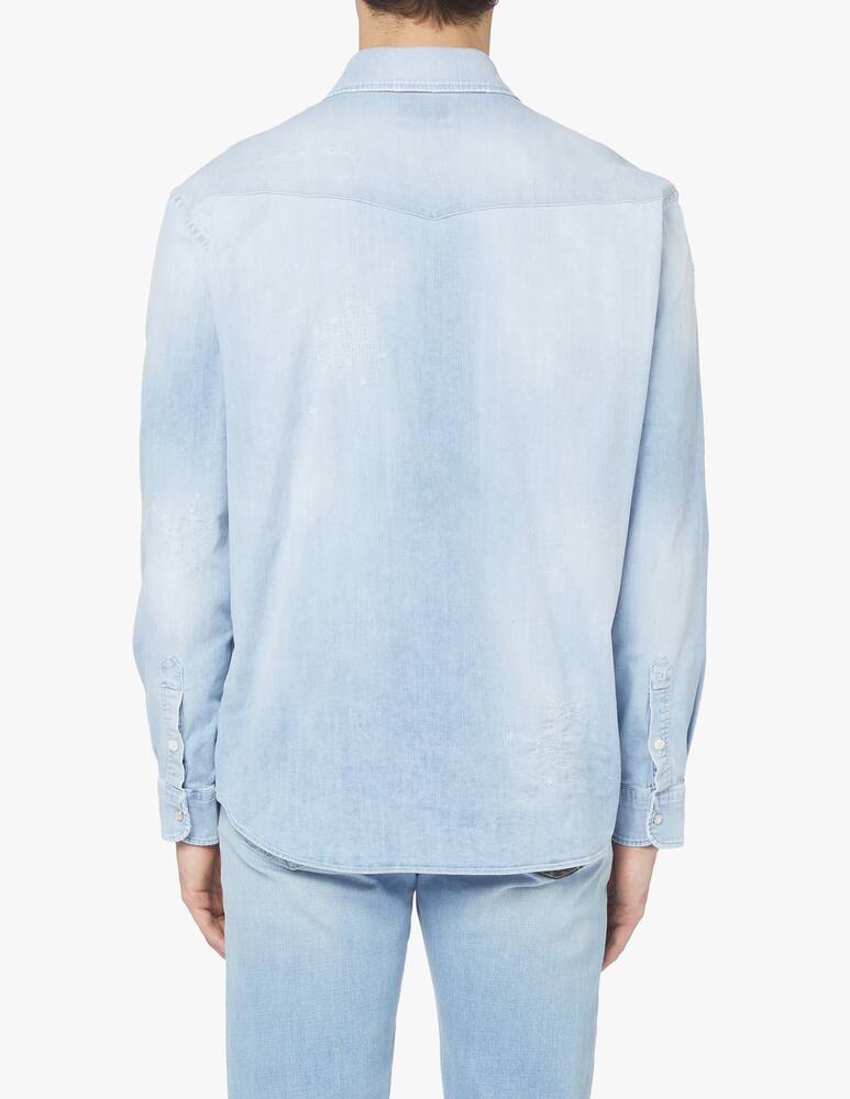 rinascente Dondup Camicia di jeans western regular - blu