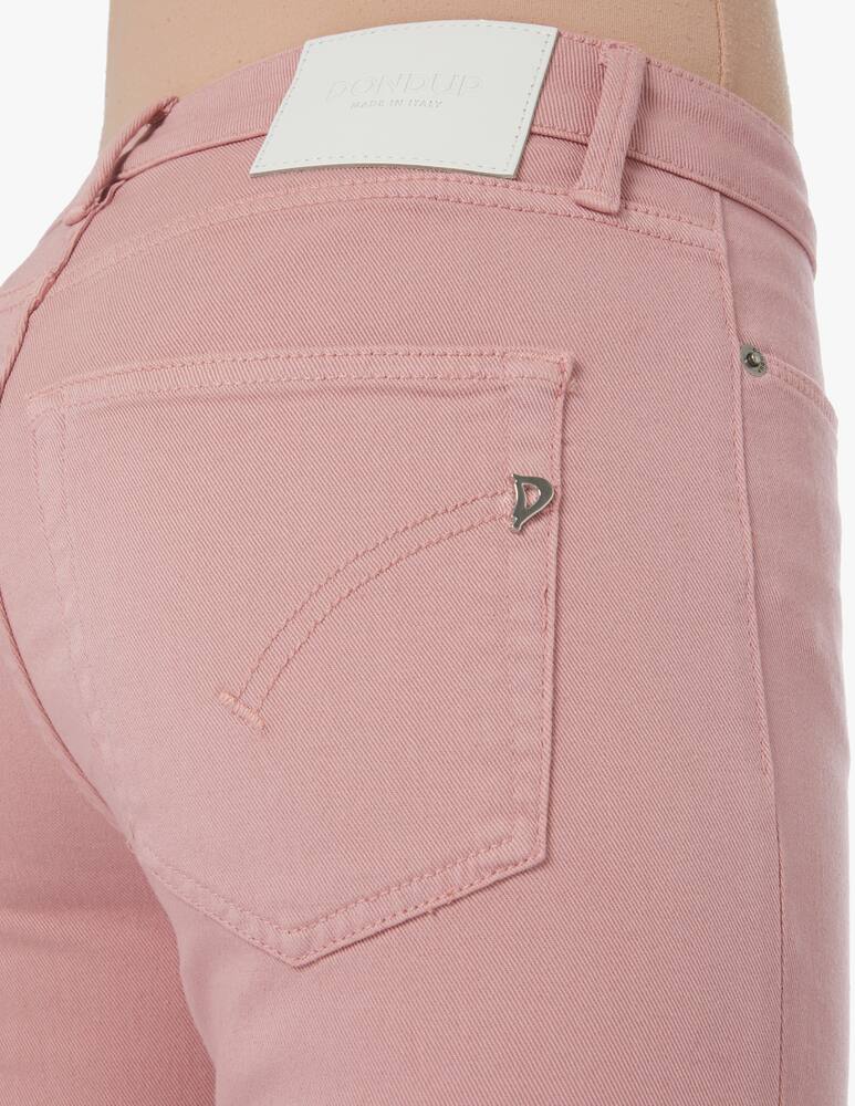 rinascente Dondup High rise flare jeans - pink
