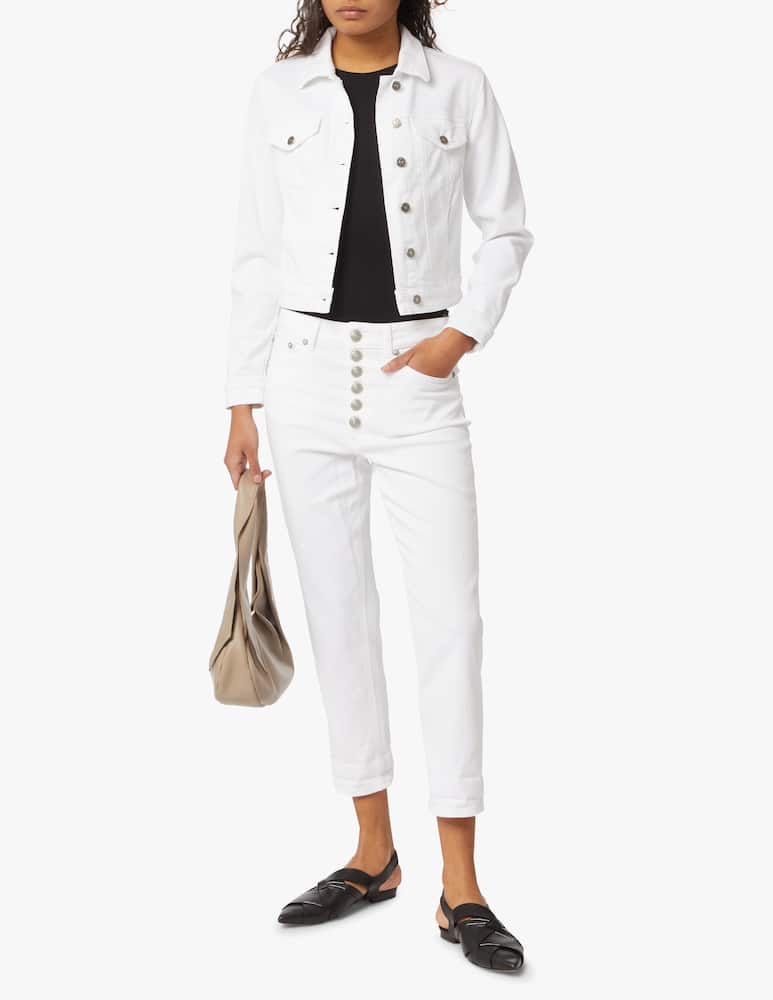 rinascente Dondup Giacca di jeans - bianco