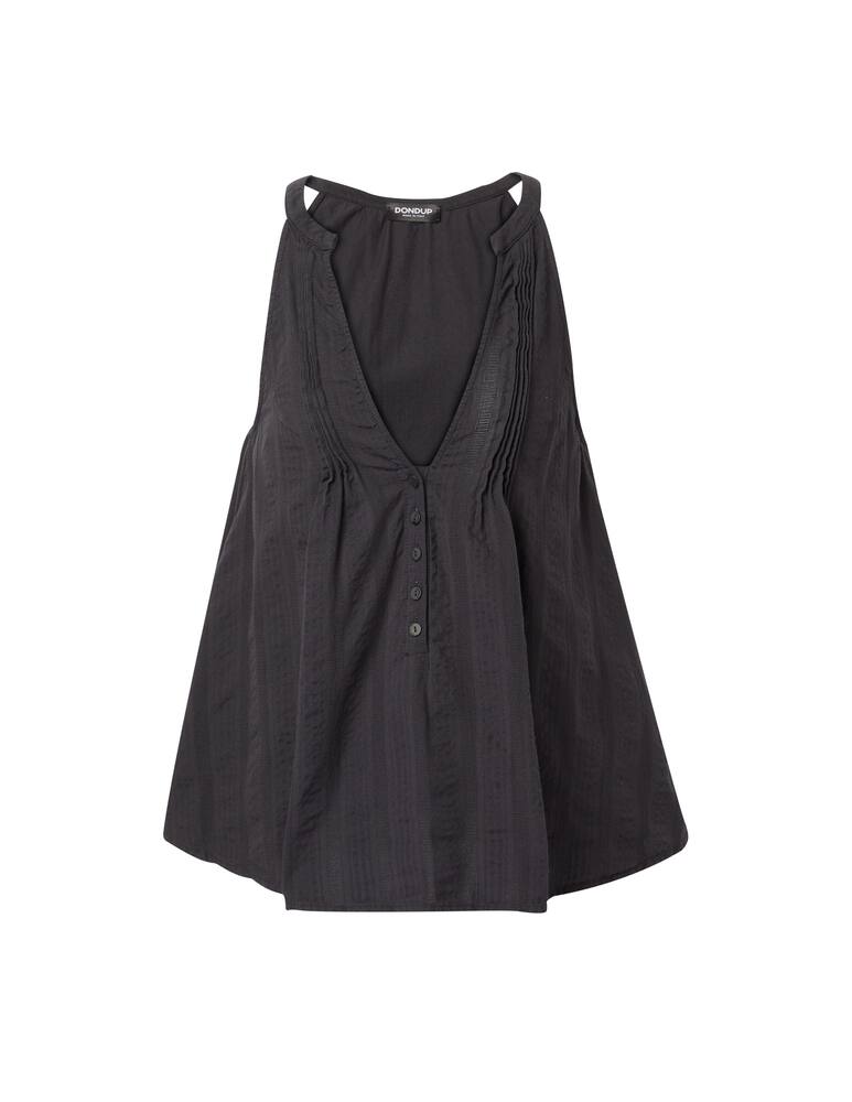 Dondup V-neck top - black - picture 5 Dondup V-neck top - black - picture 5