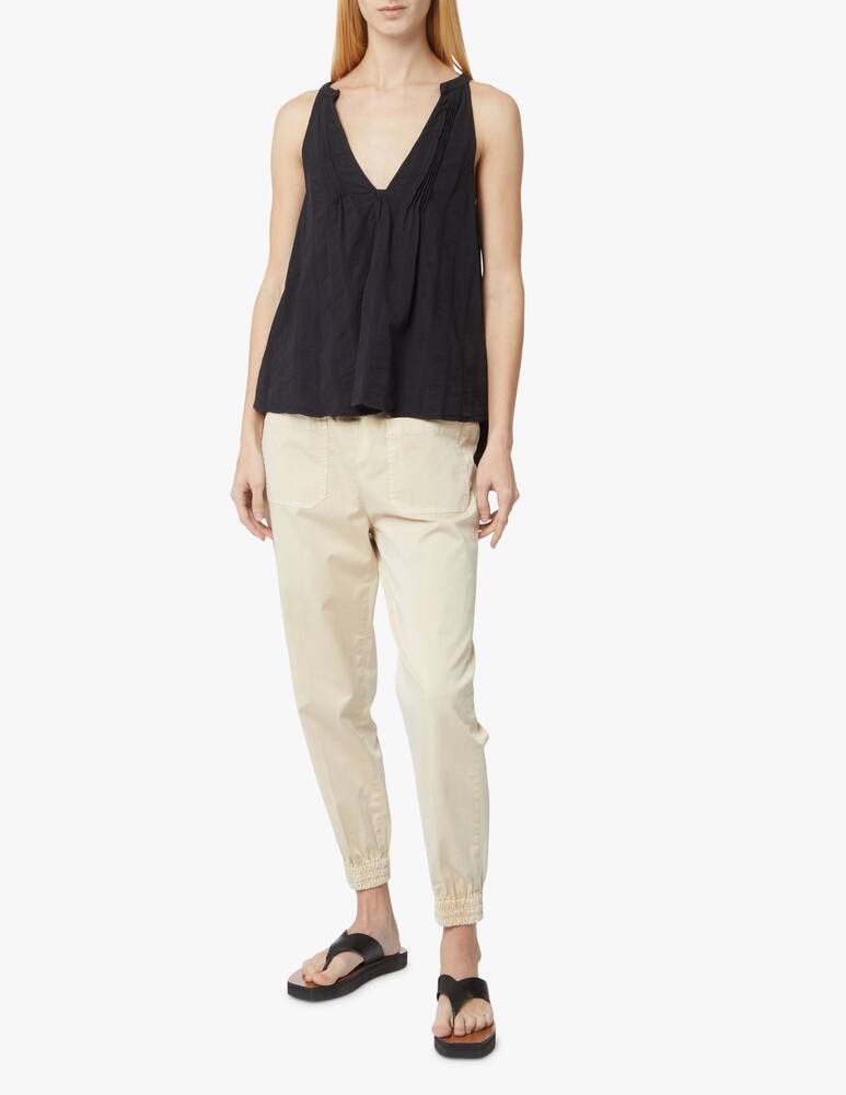 Dondup V-neck top - black - picture 2 Dondup V-neck top - black - picture 2