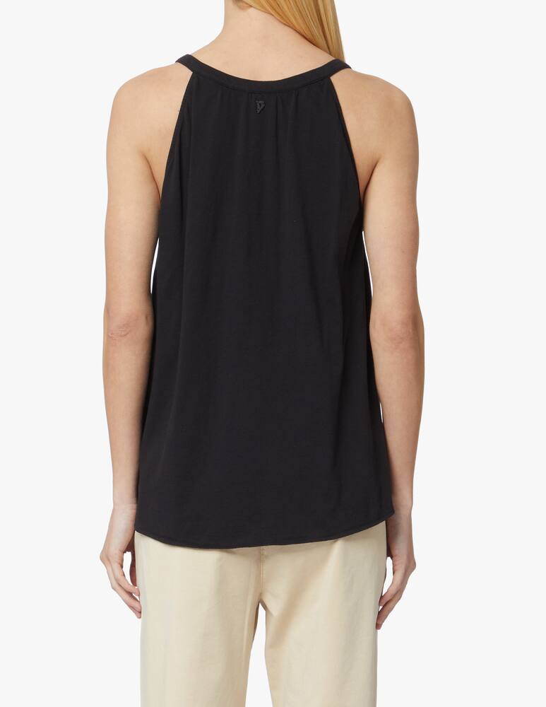 Dondup V-neck top - black - picture 3 Dondup V-neck top - black - picture 3