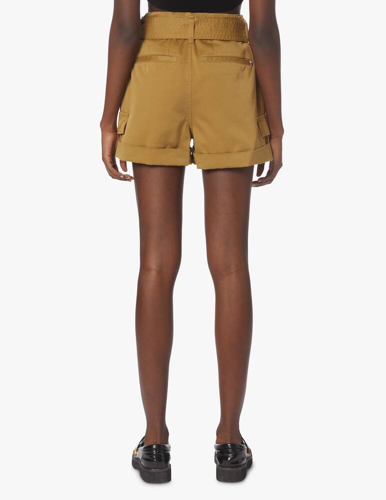 rinascente Dondup Shorts with belt - yellow