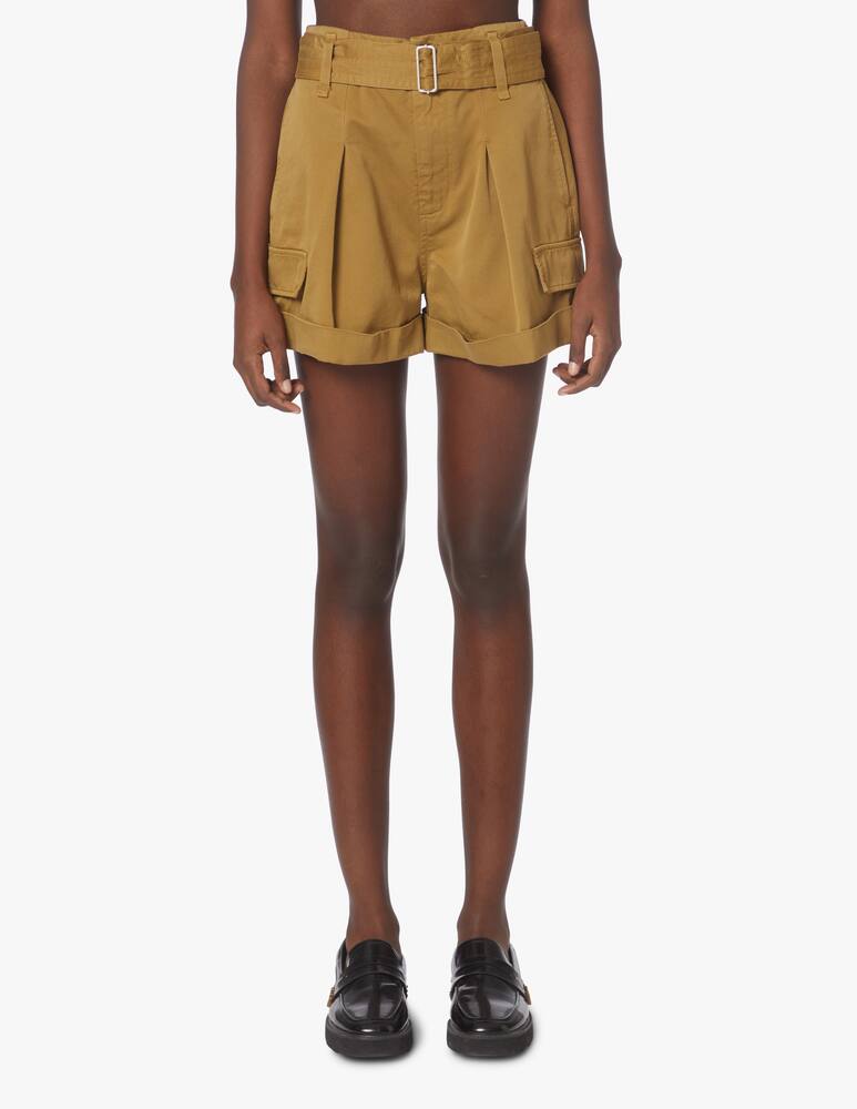 rinascente Dondup Shorts with belt - yellow