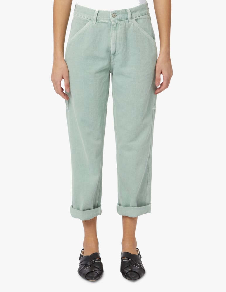 rinascente Dondup Regular rise worker jeans - green