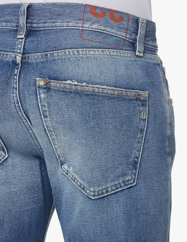 rinascente Dondup Jeans icon regular rotture - blu