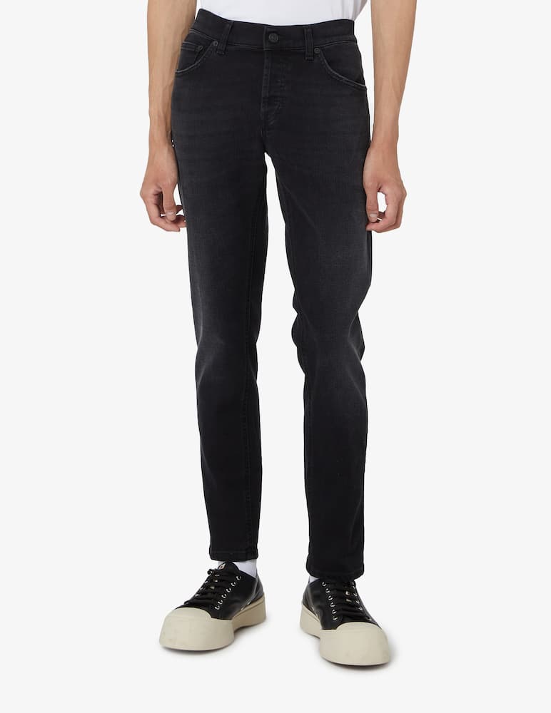 rinascente Dondup Mius denim - Black