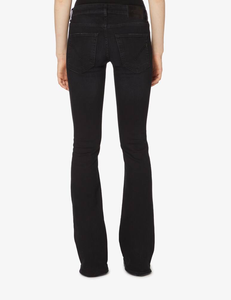 rinascente Dondup Pantalone in cotone Lola - Nero