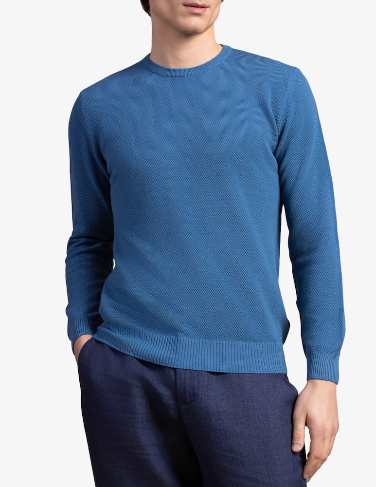 rinascente Cains Moore Textured cotton crewneck jumper