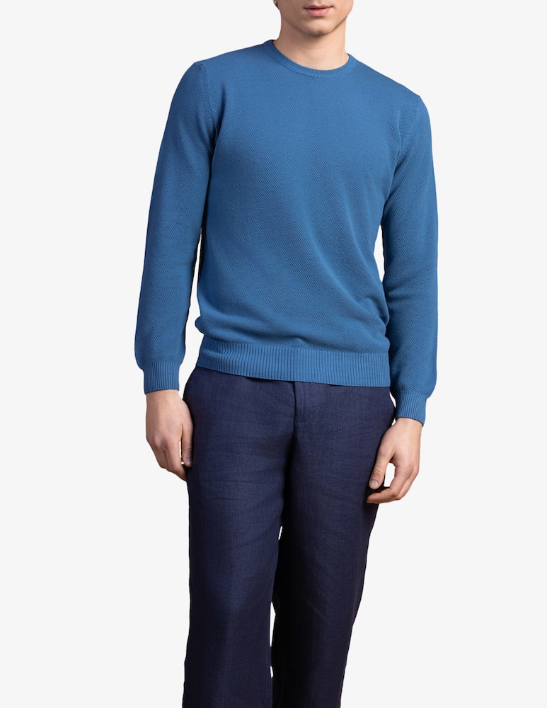 rinascente Cains Moore Textured cotton crewneck jumper