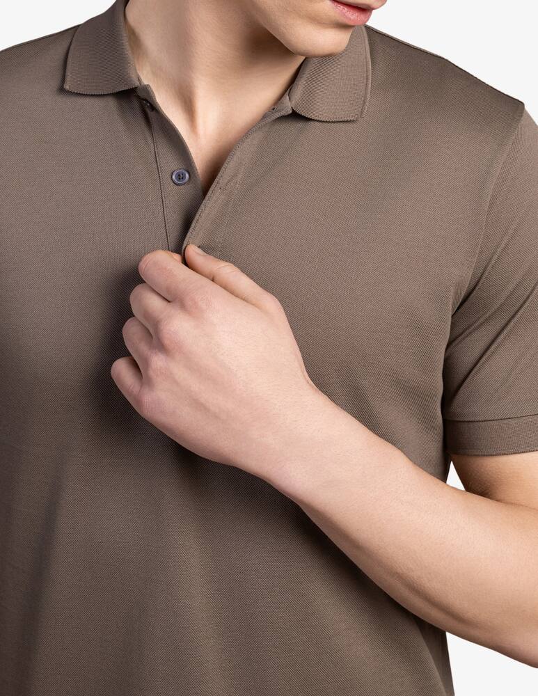 rinascente Cains Moore Polo pique in filo di Scozia