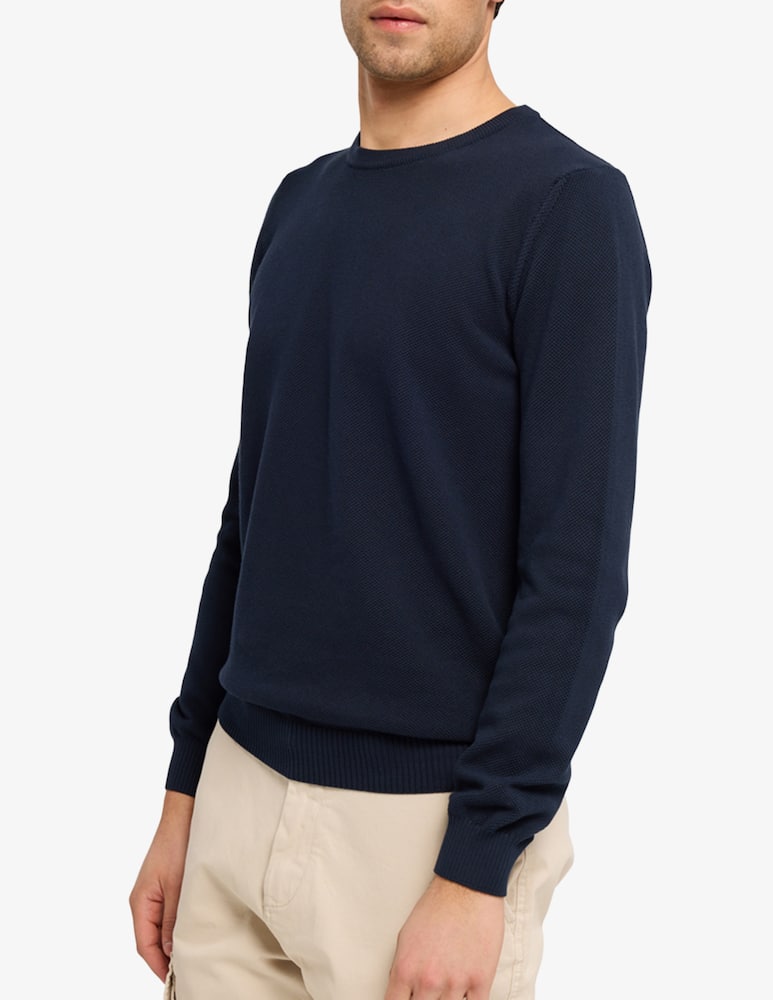 rinascente Cains Moore Crew neck textured jumper