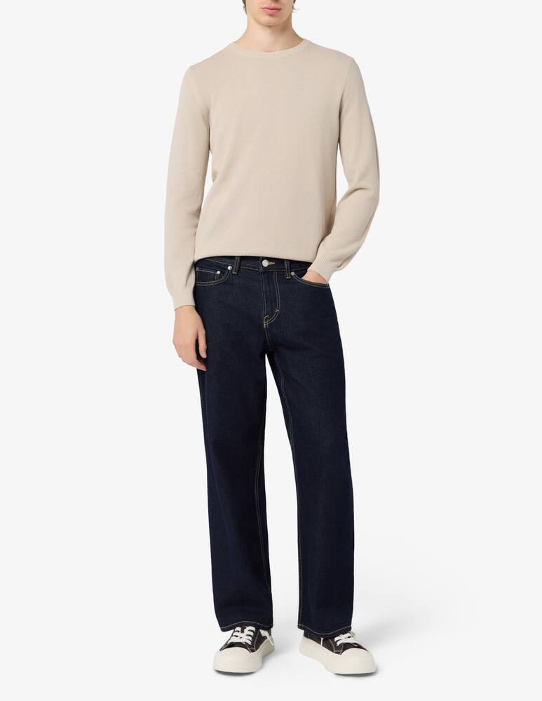 rinascente Cains Moore Cotton textured crewneck jumper