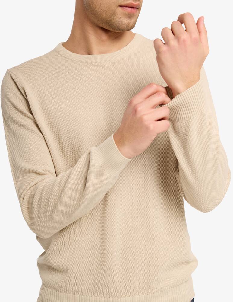 rinascente Cains Moore Cotton textured crewneck jumper