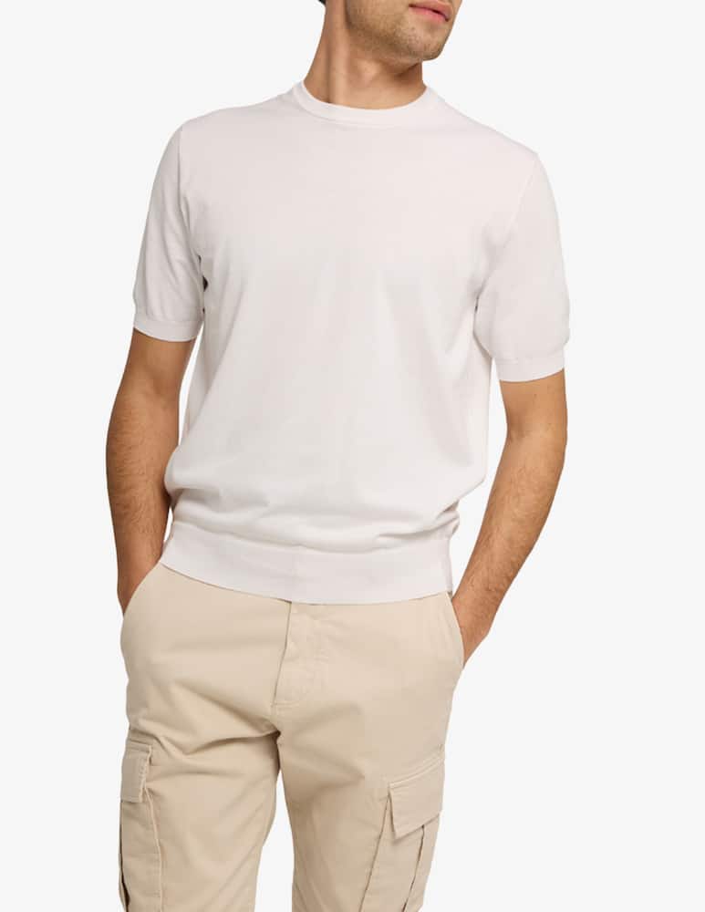 Cains Moore Crew neck knit t-shirt - picture 1 Cains Moore Crew neck knit t-shirt - picture 1