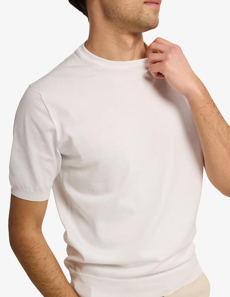 Cains Moore Crew neck knit t-shirt - picture 4 Cains Moore Crew neck knit t-shirt - picture 4