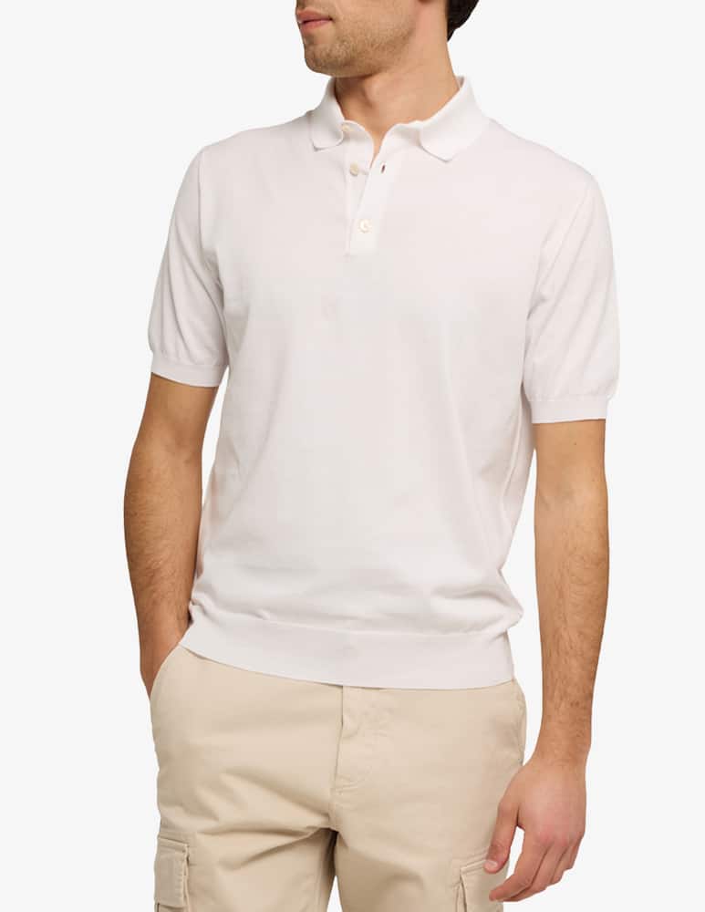 rinascente Cains Moore Suvin knit polo shirt