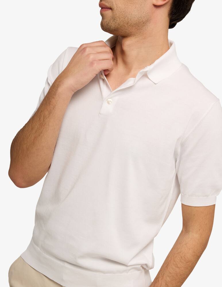 rinascente Cains Moore Suvin knit polo shirt