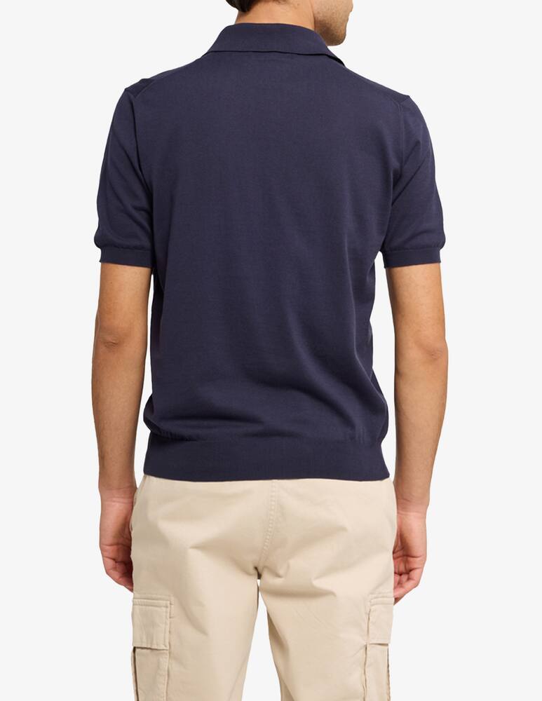 rinascente Cains Moore Suvin knit polo shirt