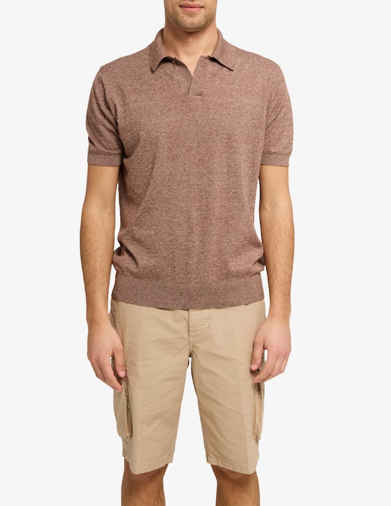 Cains Moore Polo in cotone e lino - immagine 1 Cains Moore Polo in cotone e lino - immagine 1