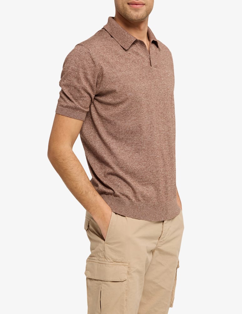 Cains Moore Polo in cotone e lino - immagine 2 Cains Moore Polo in cotone e lino - immagine 2