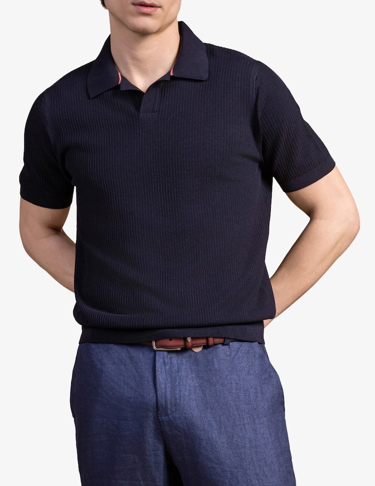 rinascente Cains Moore Polo in maglia scollo a v