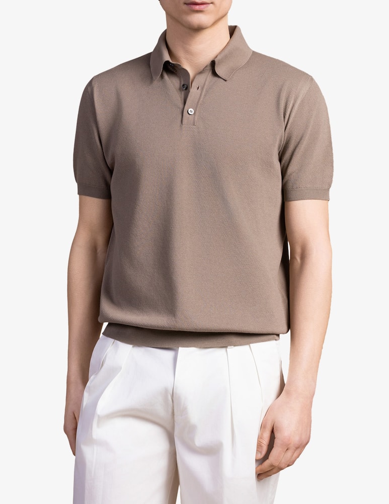 rinascente Cains Moore Polo in cotone punto alveare