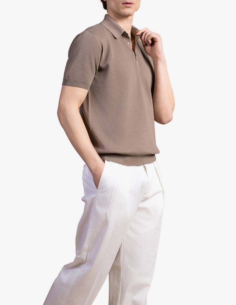 rinascente Cains Moore Polo in cotone punto alveare