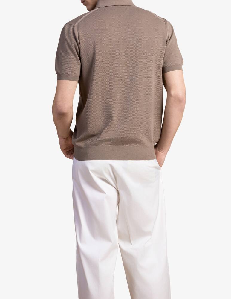 rinascente Cains Moore Polo in cotone punto alveare