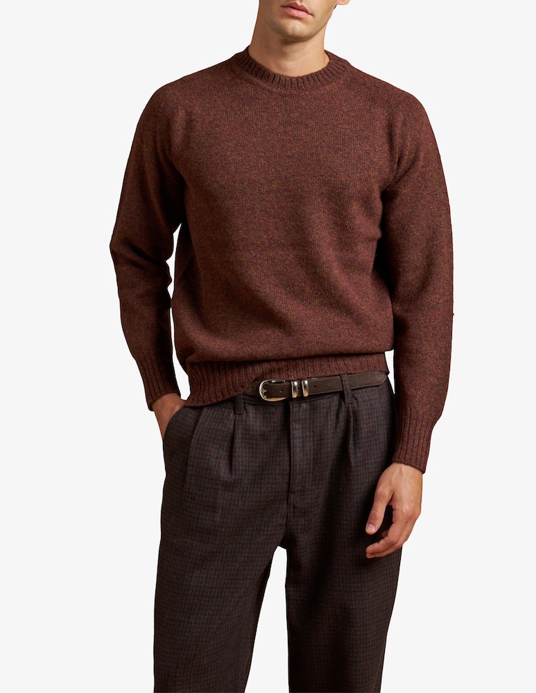 Cains Moore Shetland crewneck jumper - picture 1 Cains Moore Shetland crewneck jumper - picture 1