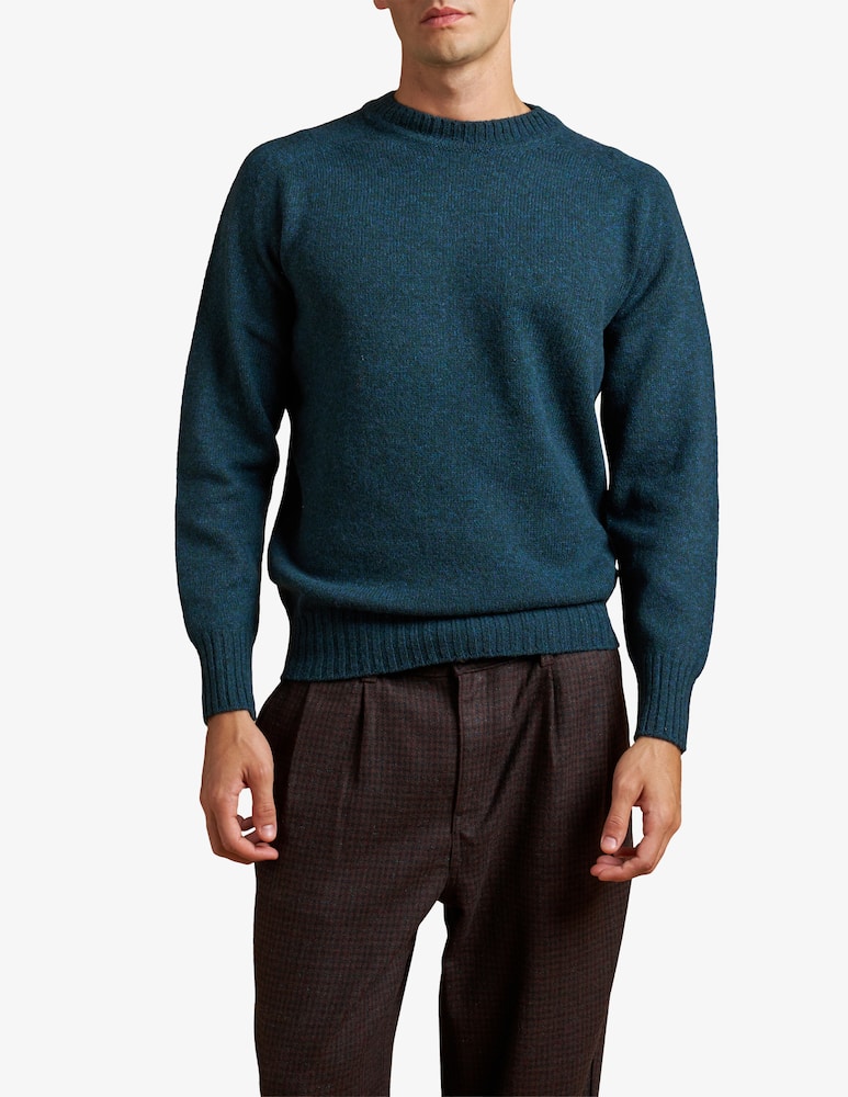 Cains Moore Maglia girocollo in shetland - immagine 1 Cains Moore Maglia girocollo in shetland - immagine 1