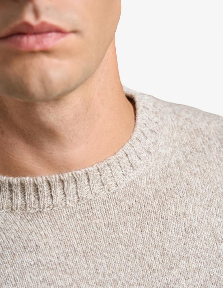 Cains Moore Maglia girocollo Canberra mouliné - immagine 3 Cains Moore Maglia girocollo Canberra mouliné - immagine 3