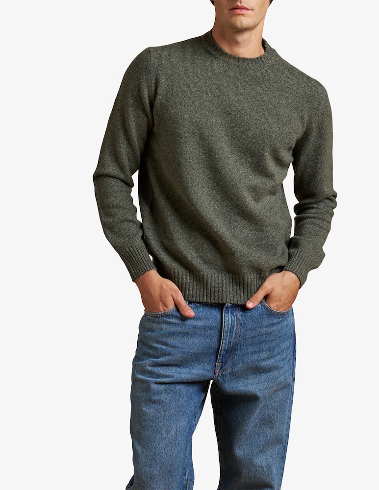Cains Moore Maglia girocollo Canberra mouliné - immagine 1 Cains Moore Maglia girocollo Canberra mouliné - immagine 1