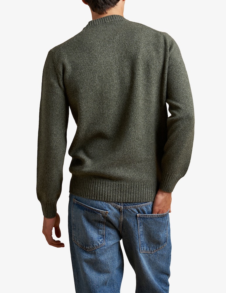 Cains Moore Maglia girocollo Canberra mouliné - immagine 2 Cains Moore Maglia girocollo Canberra mouliné - immagine 2
