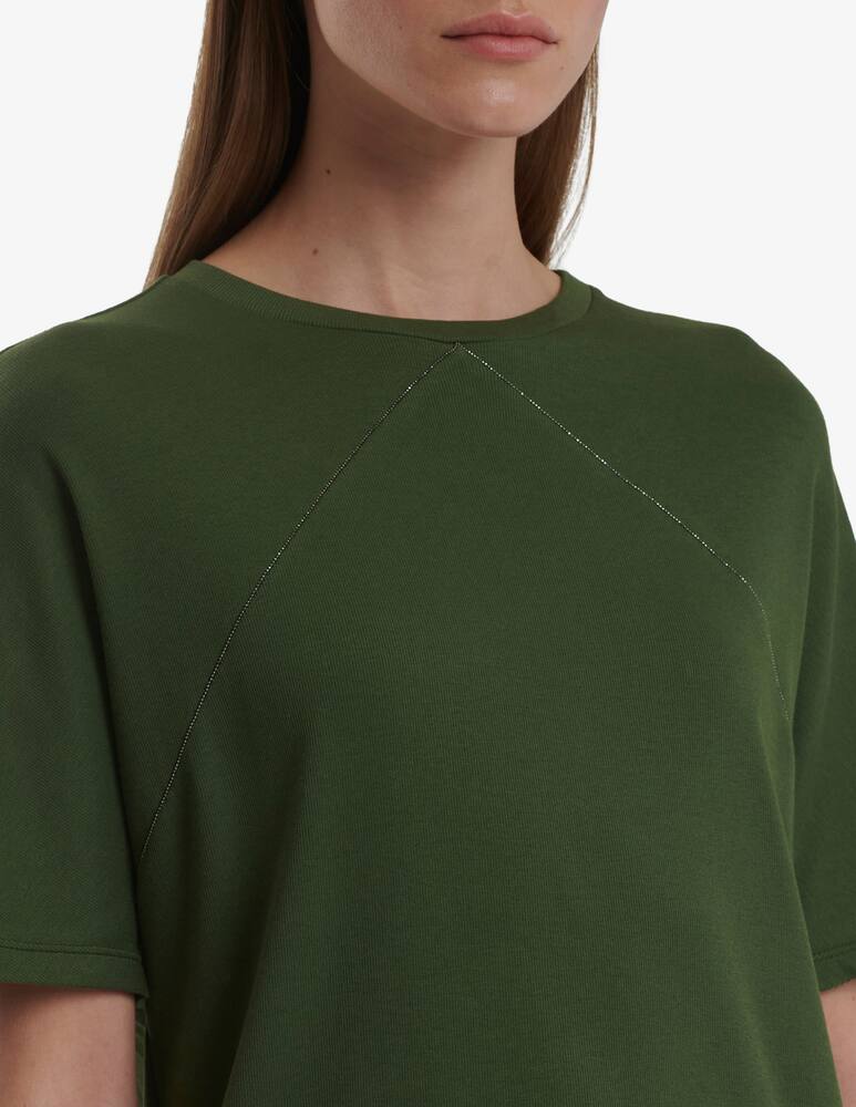 rinascente Fabiana Filippi T-shirt in cotone - Verde