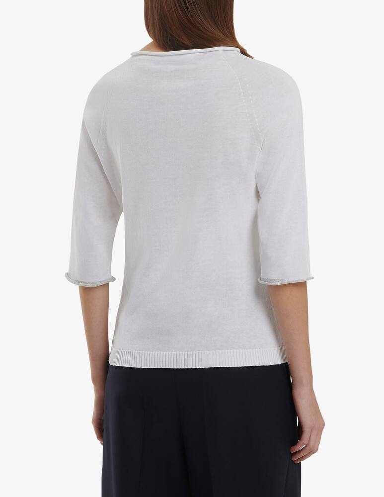 rinascente Fabiana Filippi Organic cotton and lurex sweater