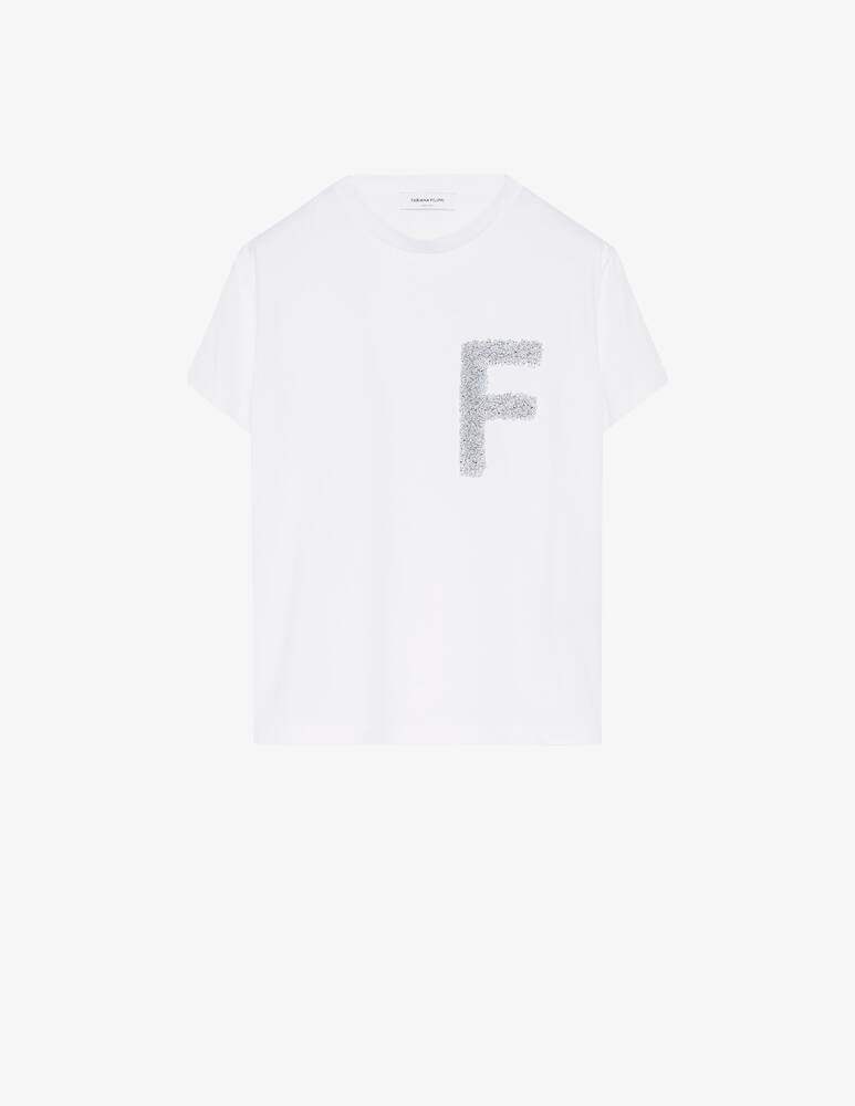 rinascente Fabiana Filippi T-shirt in cotone organico - Bianco