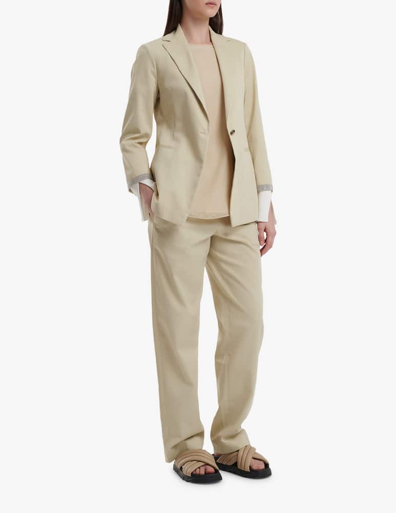 Fabiana Filippi Blazer in gabradina - immagine 2 Fabiana Filippi Blazer in gabradina - immagine 2