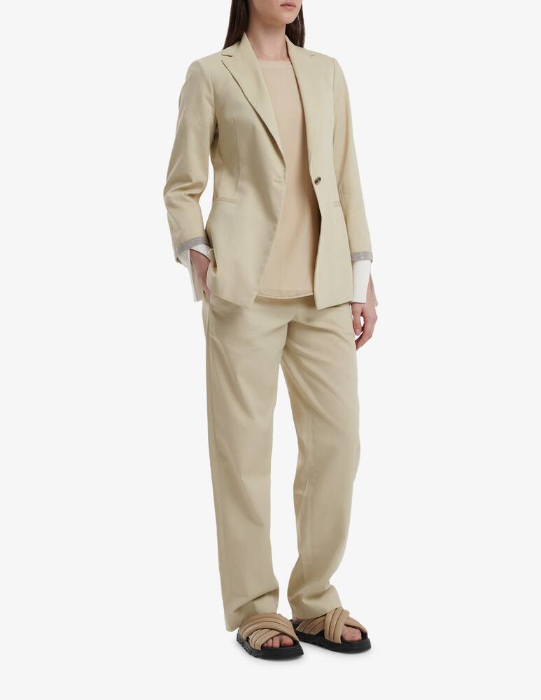 rinascente Fabiana Filippi Gabardine blazer