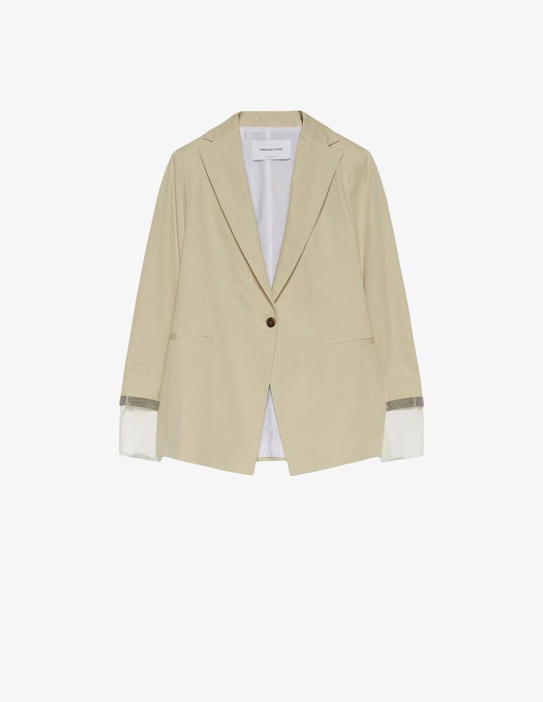 rinascente Fabiana Filippi Gabardine blazer