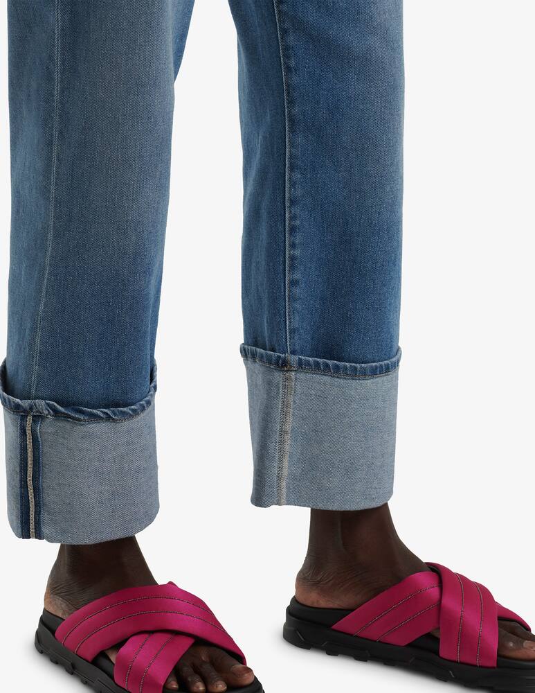 rinascente Fabiana Filippi Light denim trousers