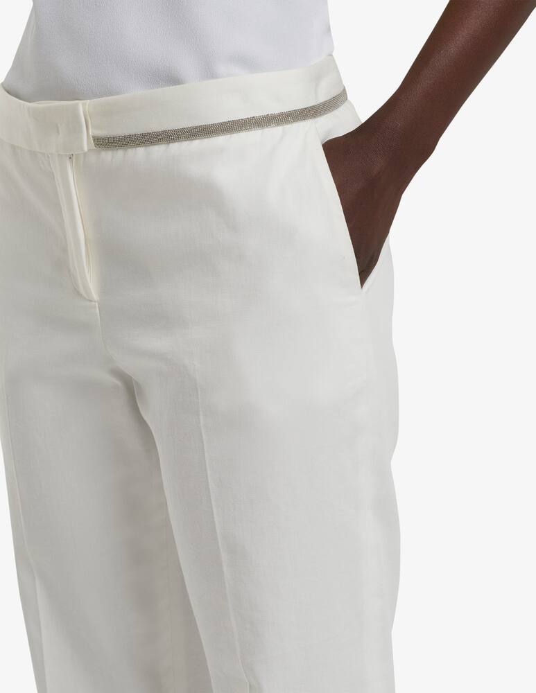 rinascente Fabiana Filippi Pantaloni in gabrdina di cotone