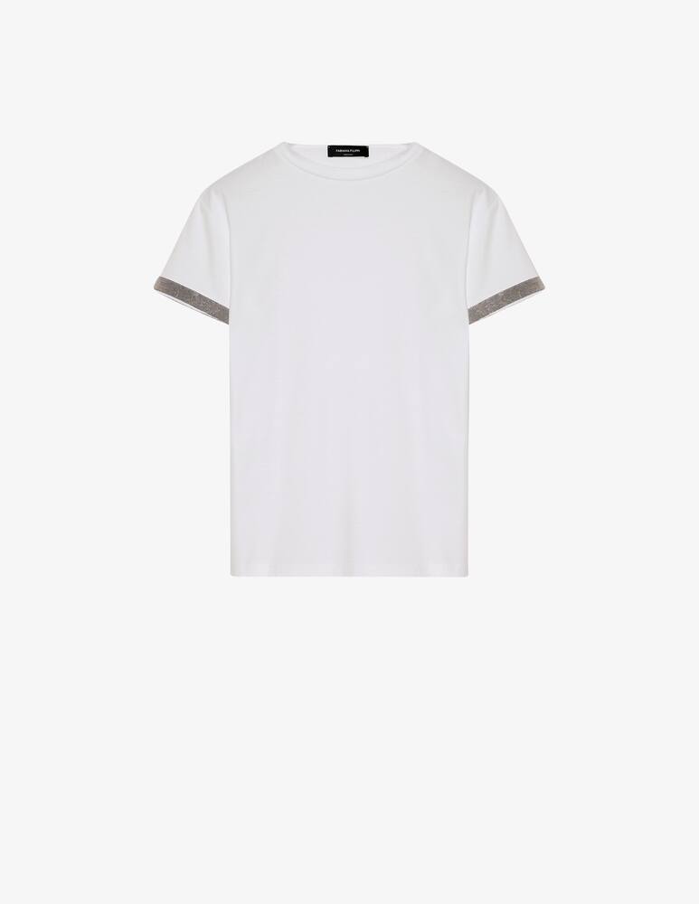 rinascente Fabiana Filippi Organic cotton jersey T-shirt - White