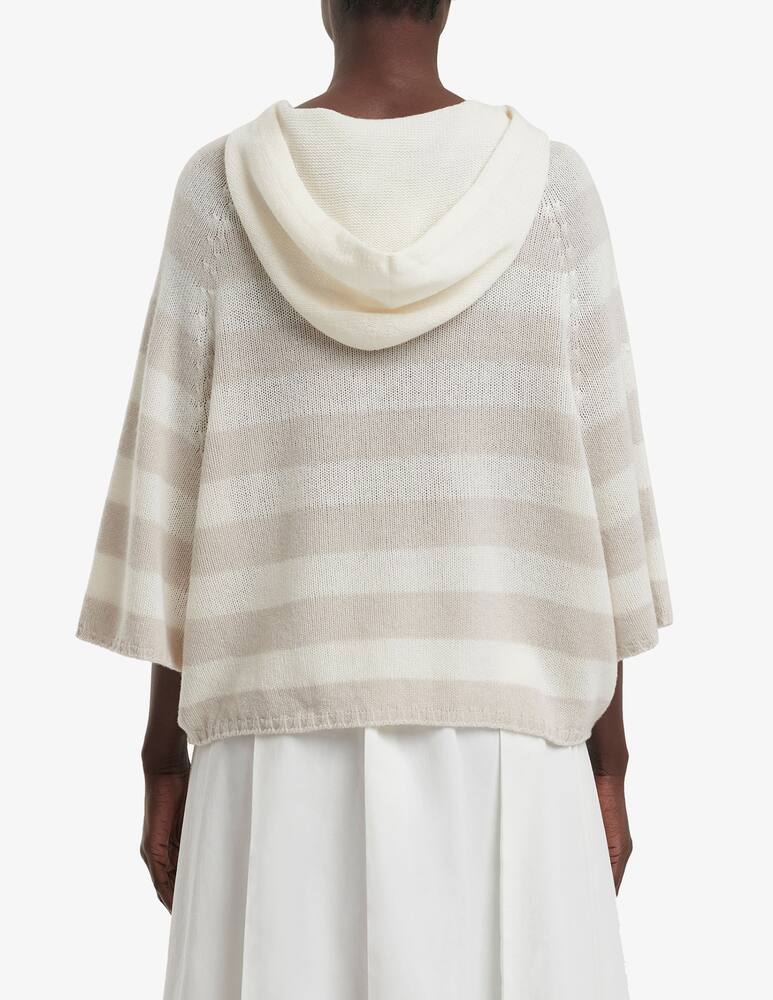 rinascente Fabiana Filippi Mantella a righe in cashmere